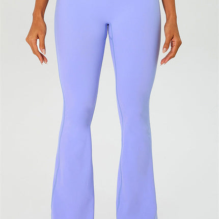 The Ember Sports Bra Crop Top Flared Leggings 3-Piece Set