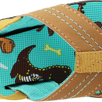 Norty Toddler Flip Flops for Kids Baby Boys Girls Elastic