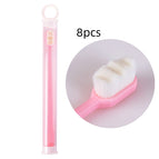 8pcs Wavy pink