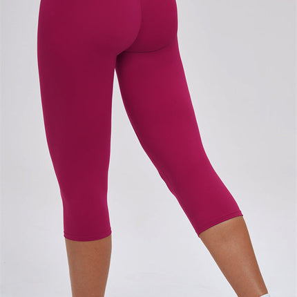 The Twirl Halter Tank Top Capri Leggings 2-Piece Set