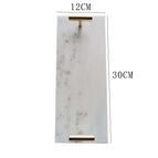 Medium Gray White 30X12cm