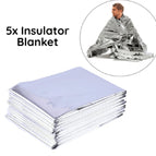 Silver / 130x210cm / 5pcs