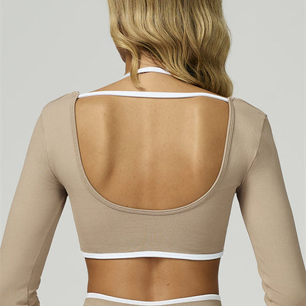 The Prime Line Long Sleeve Crop Top