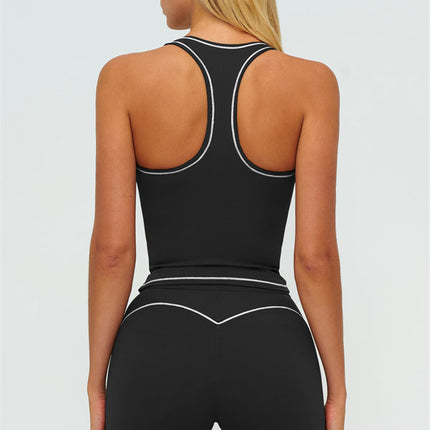 The Amara Crop Top Flared Leggings 2-Piece Set