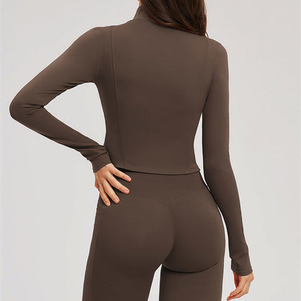 The Sizzle Zip Jacket Sports Bra Flared Leggings 3-Piece Set