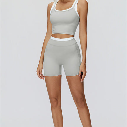 The Canyon Crop Tank Shorts 2-Piece Set