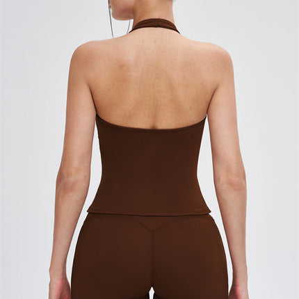 The Stride Crop Top Straight Leg Pants 2-Piece Set
