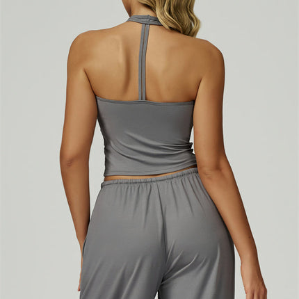 The Sprint Halter Tank Top