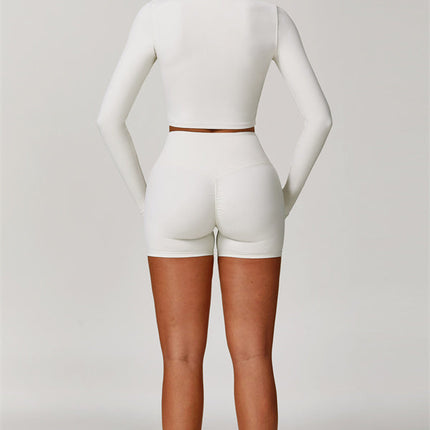 The Eloise Jacket Sports Bra Shorts 3-Piece Set