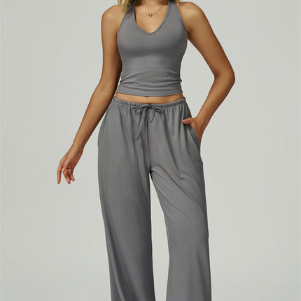 The Sprint Halter Tank Top