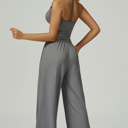 The Sprint Halter Tank Top