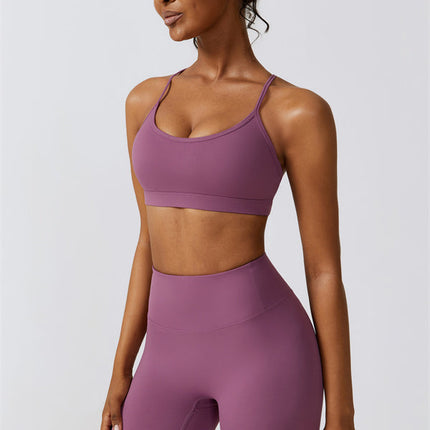 Juno Star Sports Bra Leggings 2-Piece Set