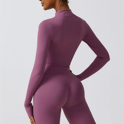Juno Star Jacket Sports Bra Leggings 3-Piece Set