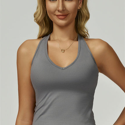 The Sprint Halter Tank Top