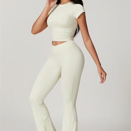 The Sophia T-shirt Flares 2-Piece Set