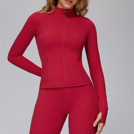 The FlexCore Pure Zip Jacket Flared Leggings 2-Piece Set
