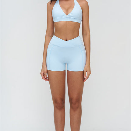 The BoldFit Sports Bra Shorts 2-Piece Set