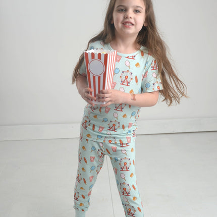 Carnival Bamboo Pajama Set for Kids