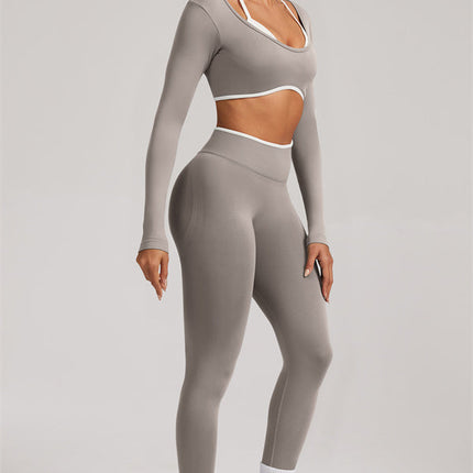 The Elevate New Long Sleeve Crop top