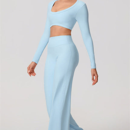 The Nestle Long Sleeve Crop Top