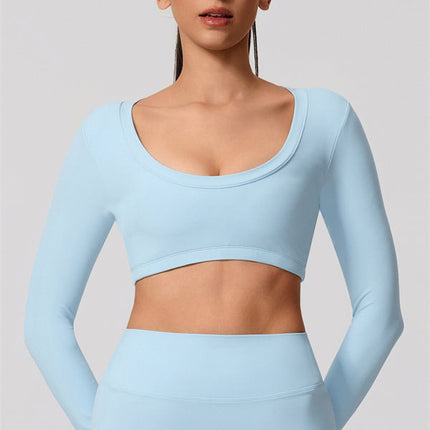 The Nestle Long Sleeve Crop Top