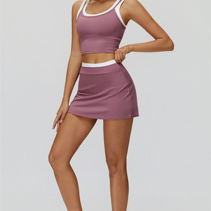 The Canyon Crop Tank Skirt 2-Piece Set