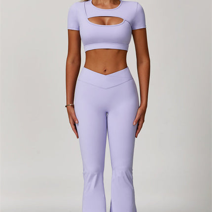 The Lavish Cut-out Crop Top