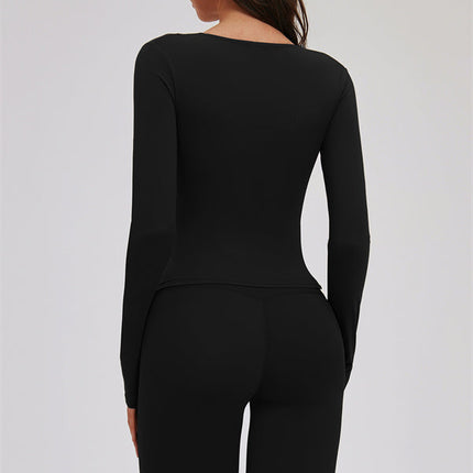 The Twirl Long Sleeve Capri Leggings 2-Piece Set