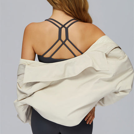 The Elle Form Crop Zip Jacket