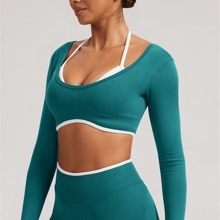 The Elevate Long Sleeve Crop top