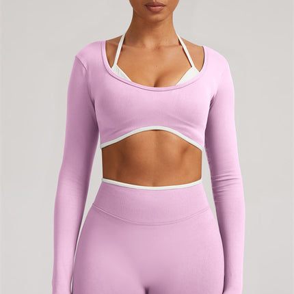 The Elevate New Long Sleeve Crop top