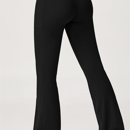 The Glacier Crop Tank Flared Leggings 2-Piece Set