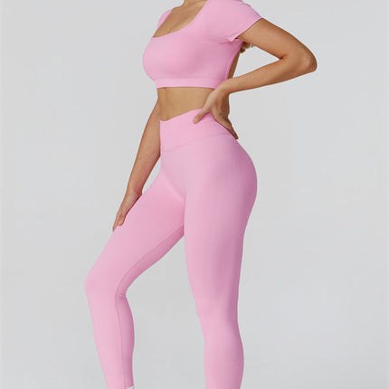 The Reign Crop Top Leggings 2-Piece Set
