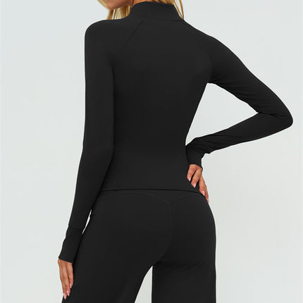 The Twirl Zip Jacket New Straight Leg Pants 2-Piece Set