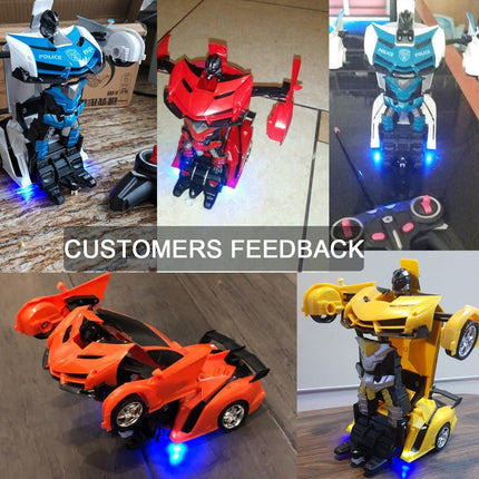 Children’s RC Car Transformation Robots To Vehicle Model