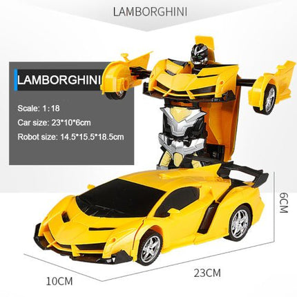 Children’s RC Car Transformation Robots To Vehicle Model