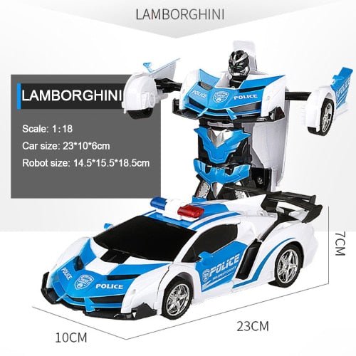 Children’s RC Car Transformation Robots To Vehicle Model