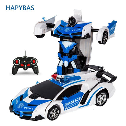 Children’s RC Car Transformation Robots To Vehicle Model