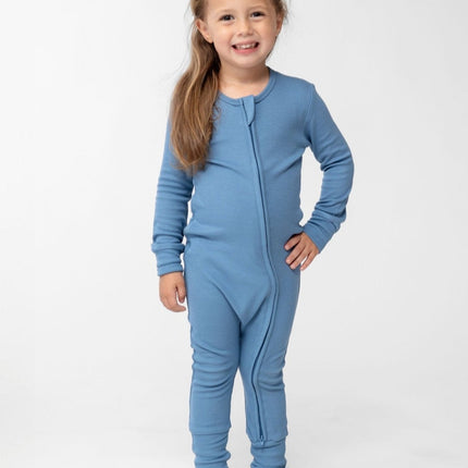 Blue Bamboo Romper