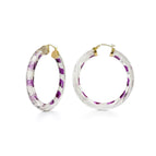 CLEAR & PURPLE