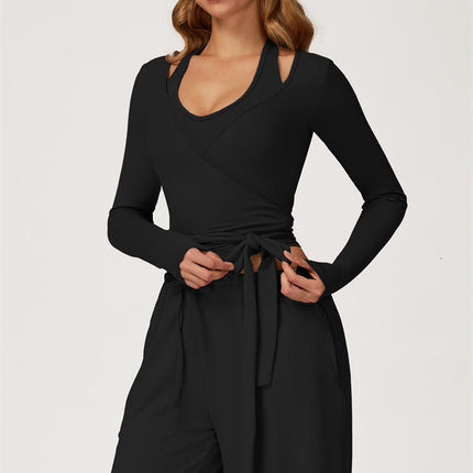 The Sprint Long Sleeve Crop Top