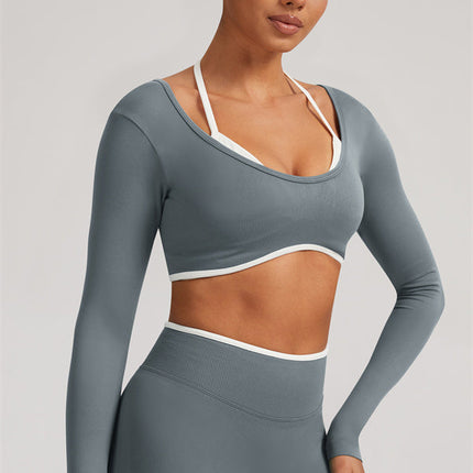 The Elevate Long Sleeve Crop top