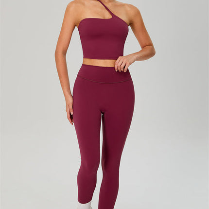 The Jewel One-Shoulder Crop Top