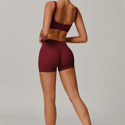 The Halo Sports Bra Shorts 2-Piece Set