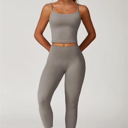 The Agile Crop Top Leggings 2-Piece Set