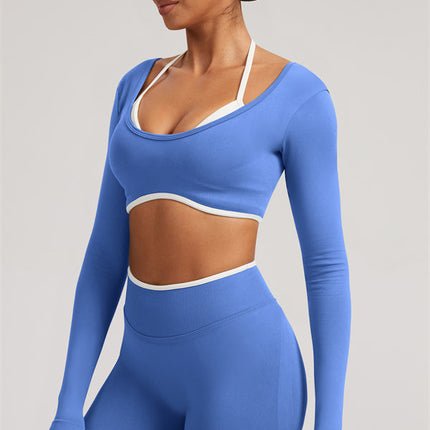 The Elevate New Long Sleeve Crop top