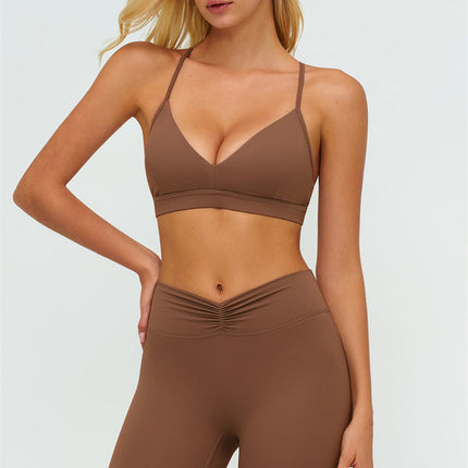 The Lushness Y-Back Sports Bra Leggings 2-Piece Set