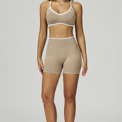 The Prime Line Sports Bra Shorts 2-Piece Set