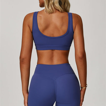 The Lavish Sports Bra Flared Leggings 2-Piece Set