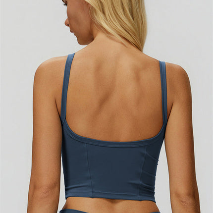 The Fyra Crop Tank Flared Leggings 2-Piece Set